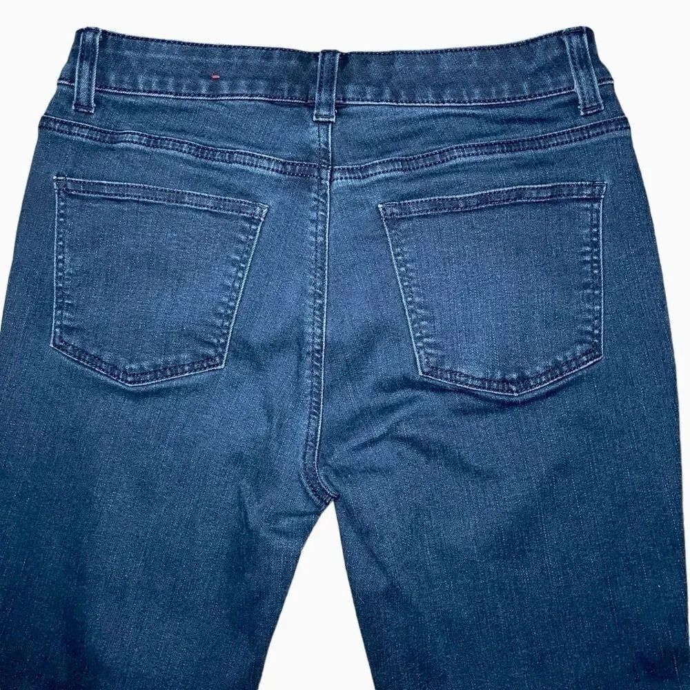 Talbots Simply Flattering Five Pocket Ankle Jeans in Dark Blue Wash Women’s 4P - Picture 7 of 9